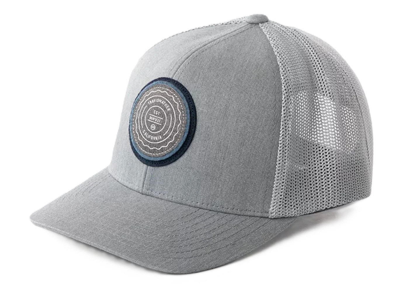 Travis Mathew The Patch Youth Hat czapka z daszkiem dla dzieci, szara