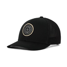 Travis Mathew The Patch Youth Hat czapka z daszkiem dla dzieci, czarna