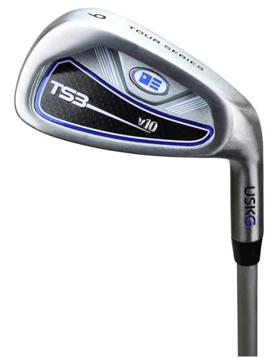 U.S. Kids Golf TS3-57 (145cm) WT10 iron dla juniora, grafit