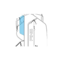Ping Traverse 244 cart bag, navy/wheater sand