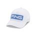 PING Tour Vented Delta czapka z daszkiem, white/fresh water