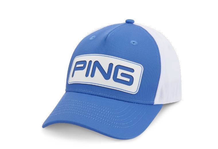 PING Tour Classic czapka z daszkiem, fresh water/white