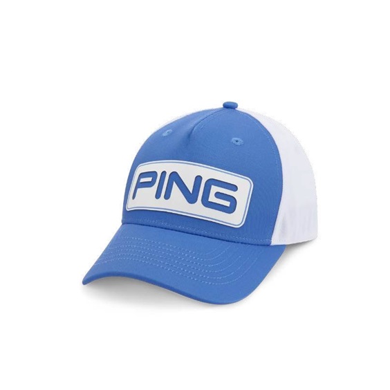 PING Tour Classic czapka z daszkiem, fresh water/white