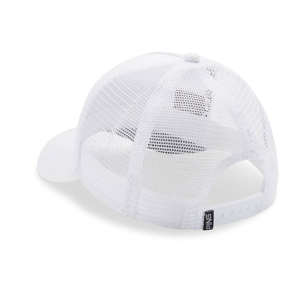 Ping Trucker czapka z daszkiem, biała