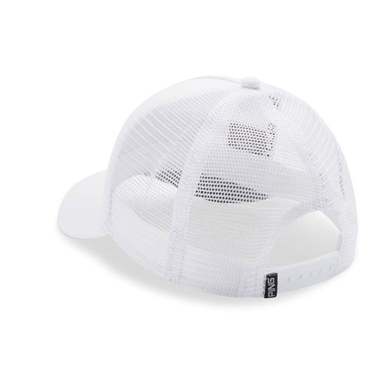 Ping Trucker czapka z daszkiem, biała