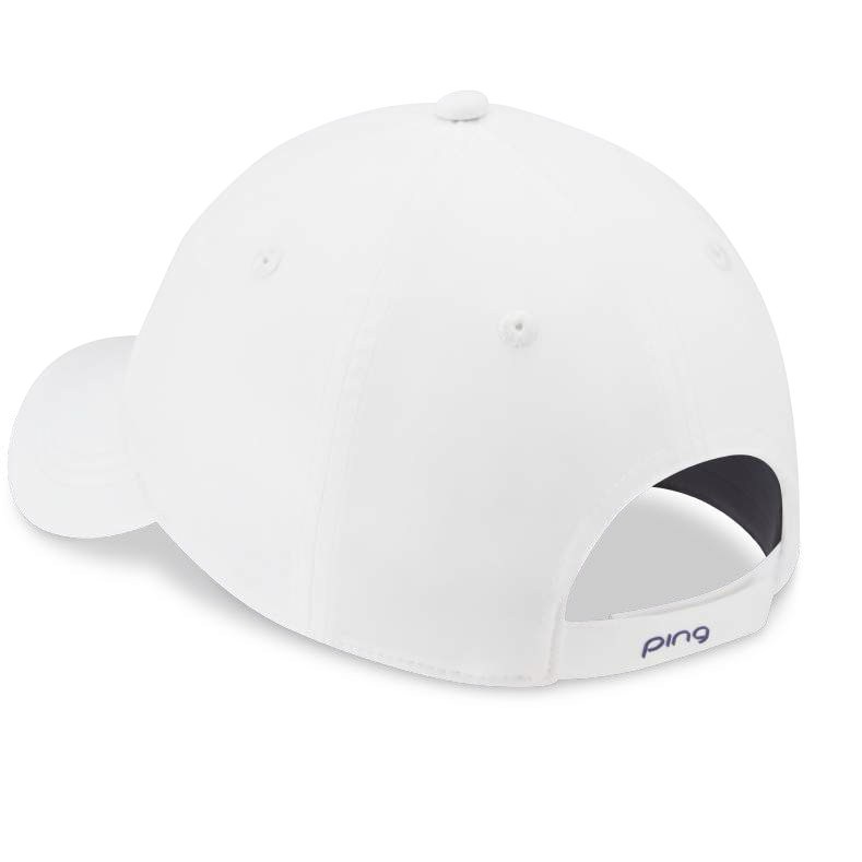 Ping G LE4 czapka z daszkiem, biała