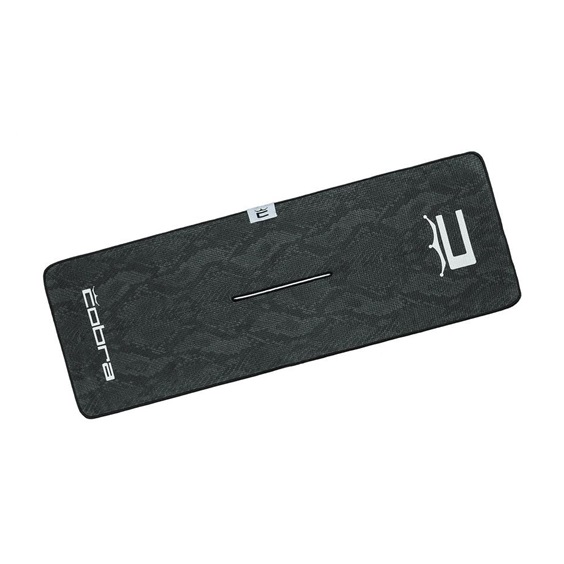 Cobra Snakeskin ręcznik golfowy, black snakeskin