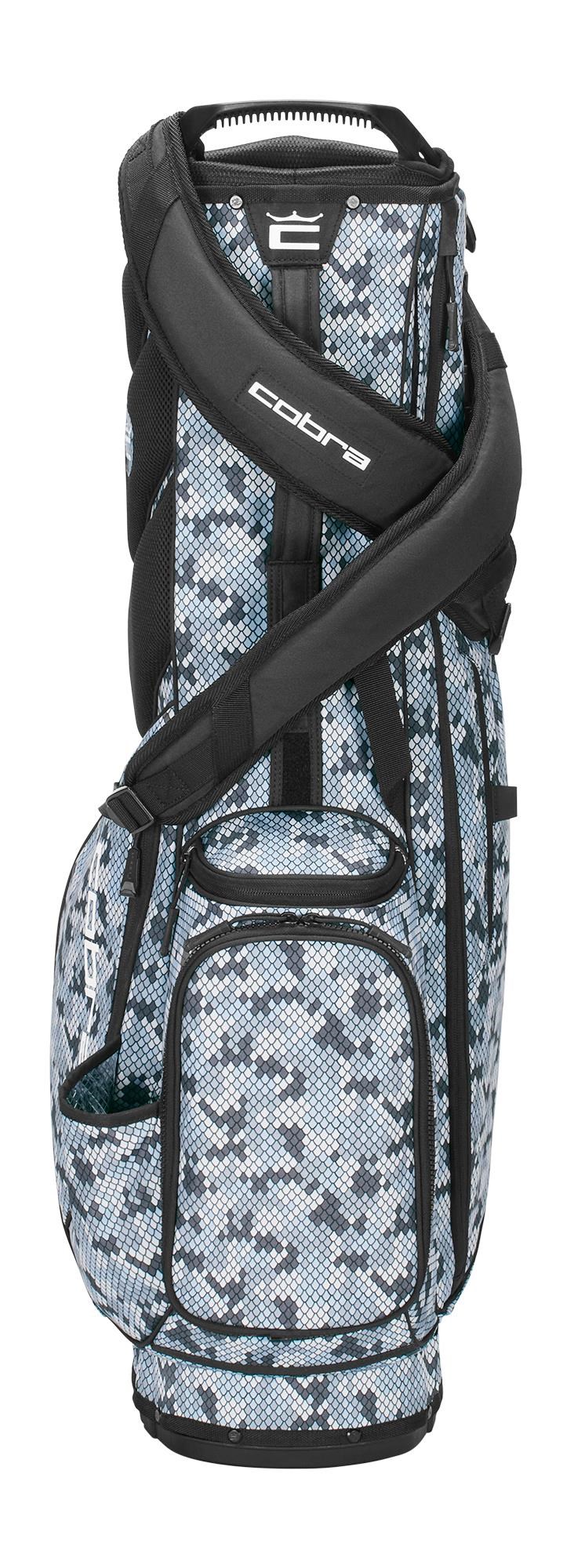 Cobra Ultralight Pro stand bag, winter snake camo
