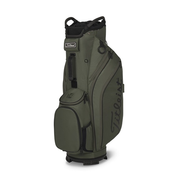 Titleist 14 cart bag, cypres/balck