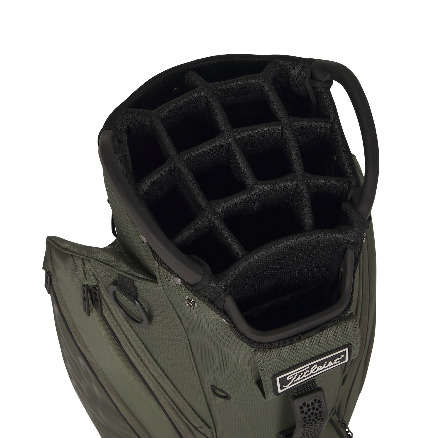 Titleist 14 cart bag, cypres/balck