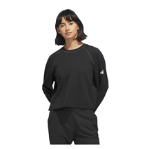Adidas Beyond the Course Side-Snap Twistweave damska bluza, czarna