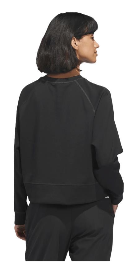 Adidas Beyond the Course Side-Snap Twistweave damska bluza, czarna