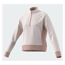 Adidas Textured Layer dziecięce polo, różowa