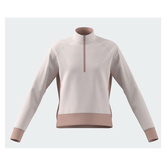 Adidas Textured Layer dziecięce polo, różowa
