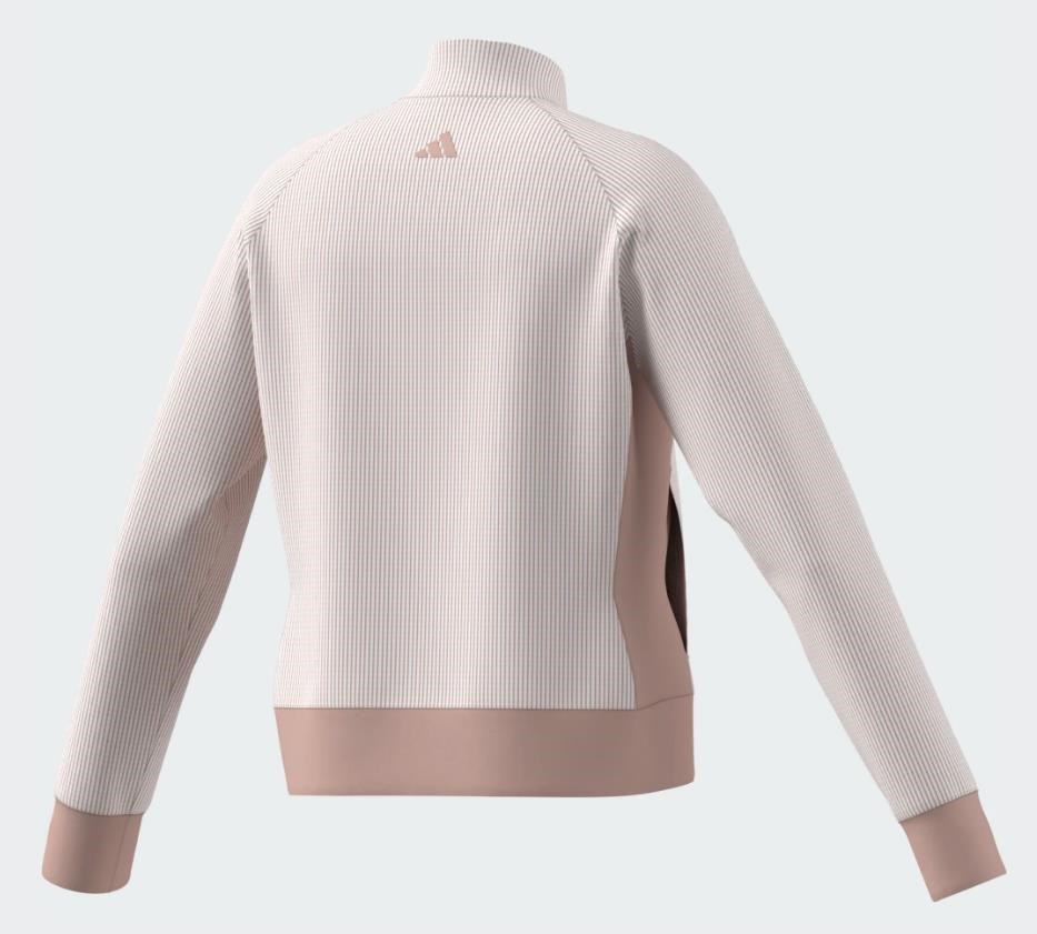 Adidas Textured Layer dziecięce polo, różowa