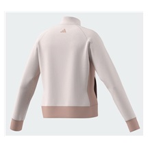 Adidas Textured Layer dziecięce polo, różowa