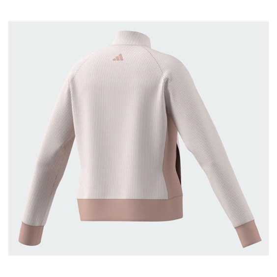 Adidas Textured Layer dziecięce polo, różowa