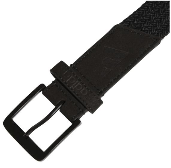 Adidas Braided Stretch pasek męski, czarny