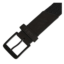 Adidas Braided Stretch pasek męski, czarny