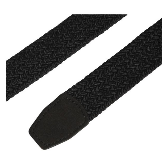 Adidas Braided Stretch pasek męski, czarny
