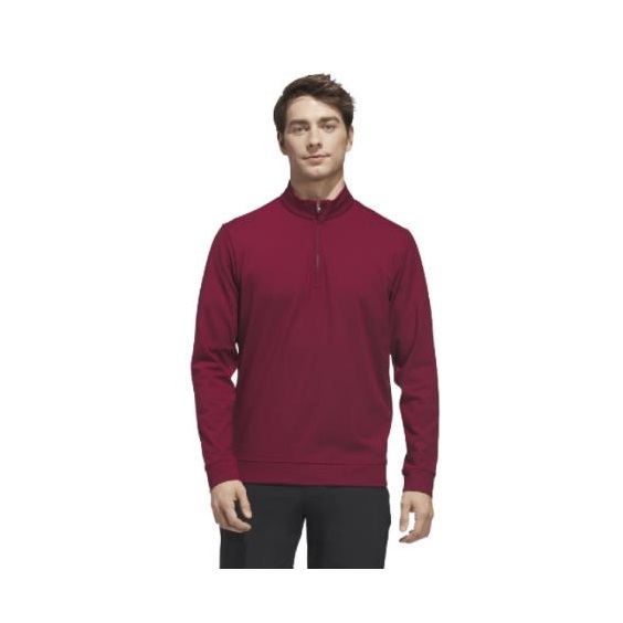 Adidas Ultimate365 Classic Quarter-Zip męska bluza, burgundy