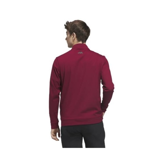 Adidas Ultimate365 Classic Quarter-Zip męska bluza, burgundy