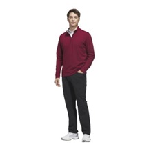 Adidas Ultimate365 Classic Quarter-Zip męska bluza, burgundy