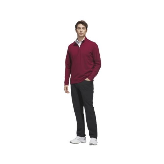 Adidas Ultimate365 Classic Quarter-Zip męska bluza, burgundy