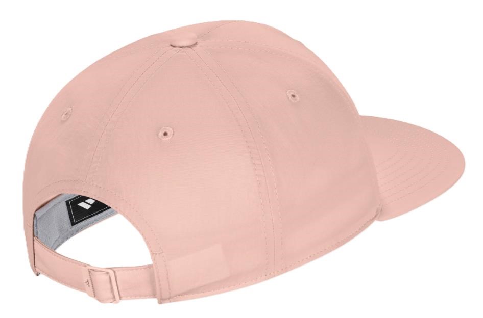 Adidas Crinkled Nylon unisex czapka z daszkiem, blush pink