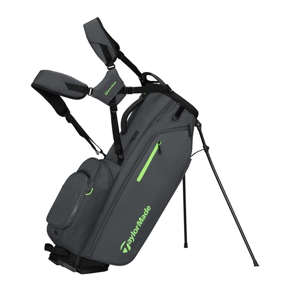 Taylormade Flextech Crossover stand bag, szaro/neonowy zieleń