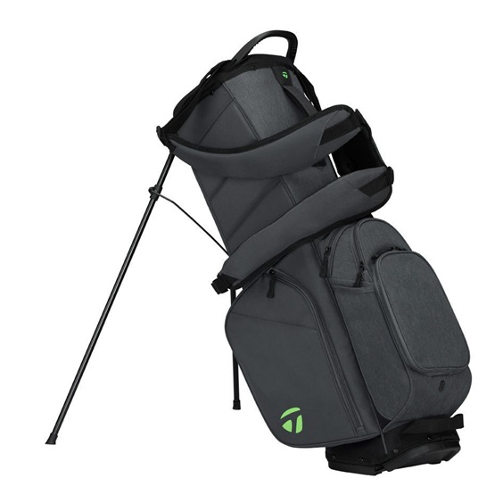 Taylormade Flextech Crossover stand bag, szaro/neonowy zieleń