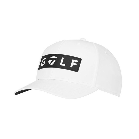 TaylorMade Ventura Golf męska czapka z daszkiem, biała