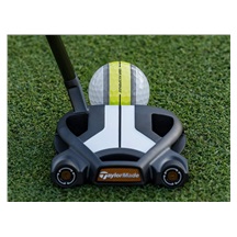 TaylorMade Tour Response Stripe Neon Yellow piłki golfowe