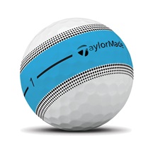 TaylorMade Tour Response Stripe Blue piłki golfowe