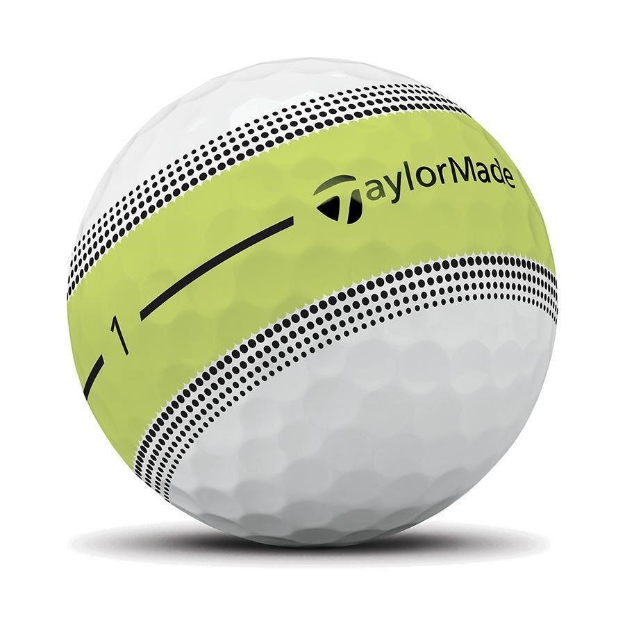 TaylorMade Tour Response Stripe Neon Multi piłki golfowe