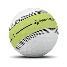TaylorMade Tour Response Stripe Neon Multi piłki golfowe