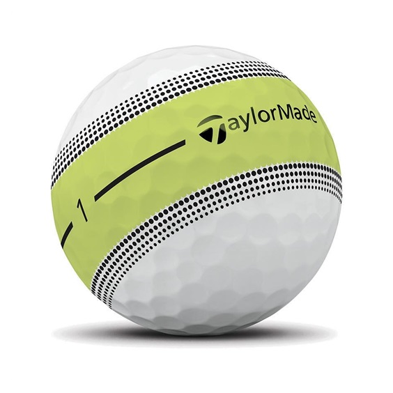 TaylorMade Tour Response Stripe Neon Multi piłki golfowe