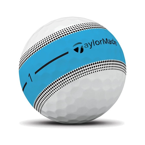TaylorMade Tour Response Stripe Neon Multi piłki golfowe