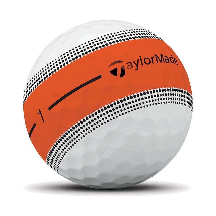 TaylorMade Tour Response Stripe Neon Multi piłki golfowe