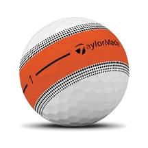TaylorMade Tour Response Stripe Neon Multi piłki golfowe