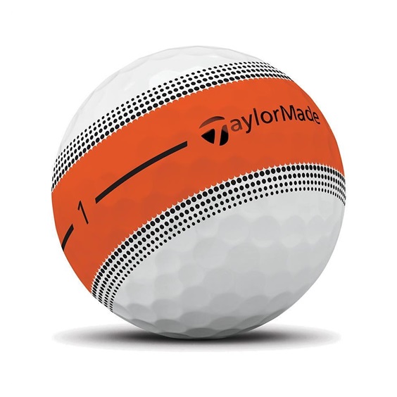 TaylorMade Tour Response Stripe Neon Multi piłki golfowe