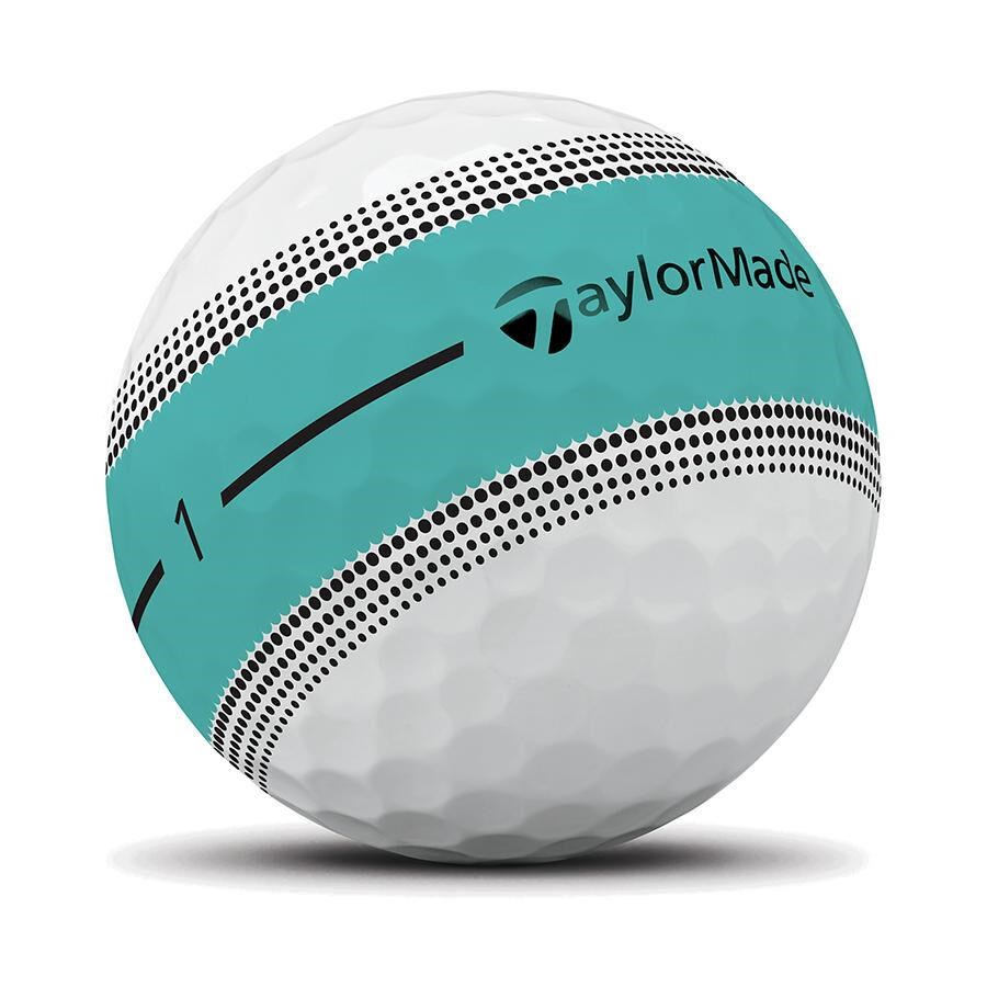 TaylorMade Tour Response Stripe Neon Multi piłki golfowe