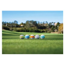 TaylorMade Tour Response Stripe Neon Multi piłki golfowe