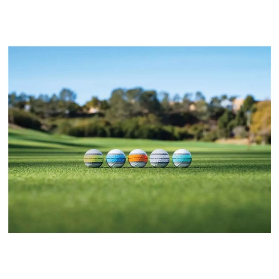 TaylorMade Tour Response Stripe Neon Multi piłki golfowe