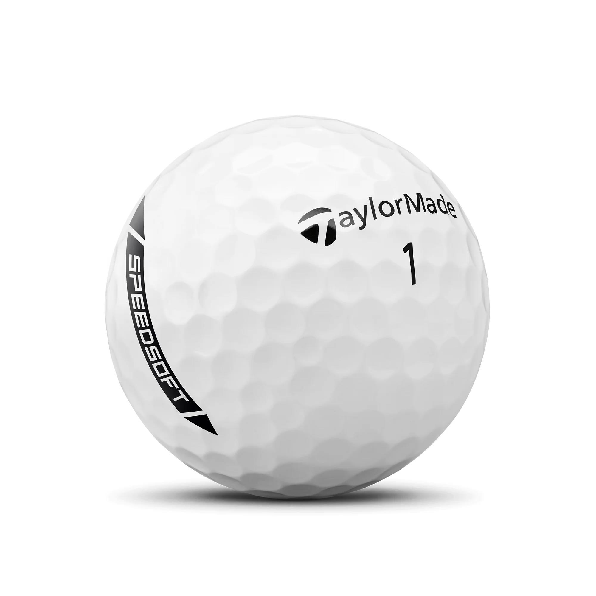 TaylorMade SpeedSoft piłki golfowe + Bonus Sleeve Pack