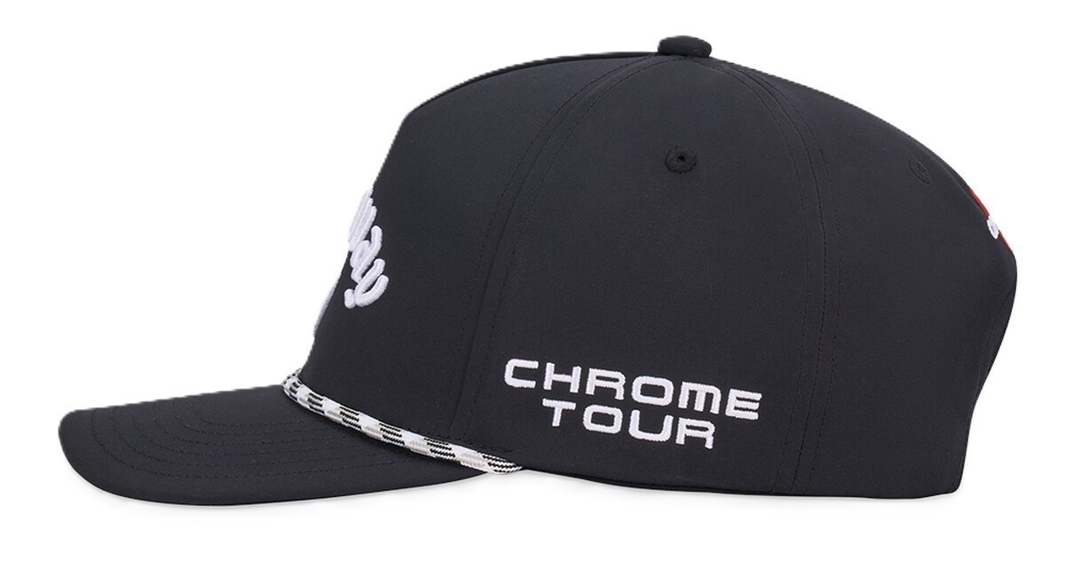 Callaway Tour Authentic Performance Pro Rope męska czapka z daszkiem, czarna