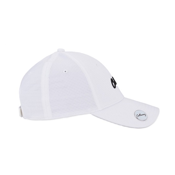 Callaway Stitch Magnet damska czapka z daszkiem, biała