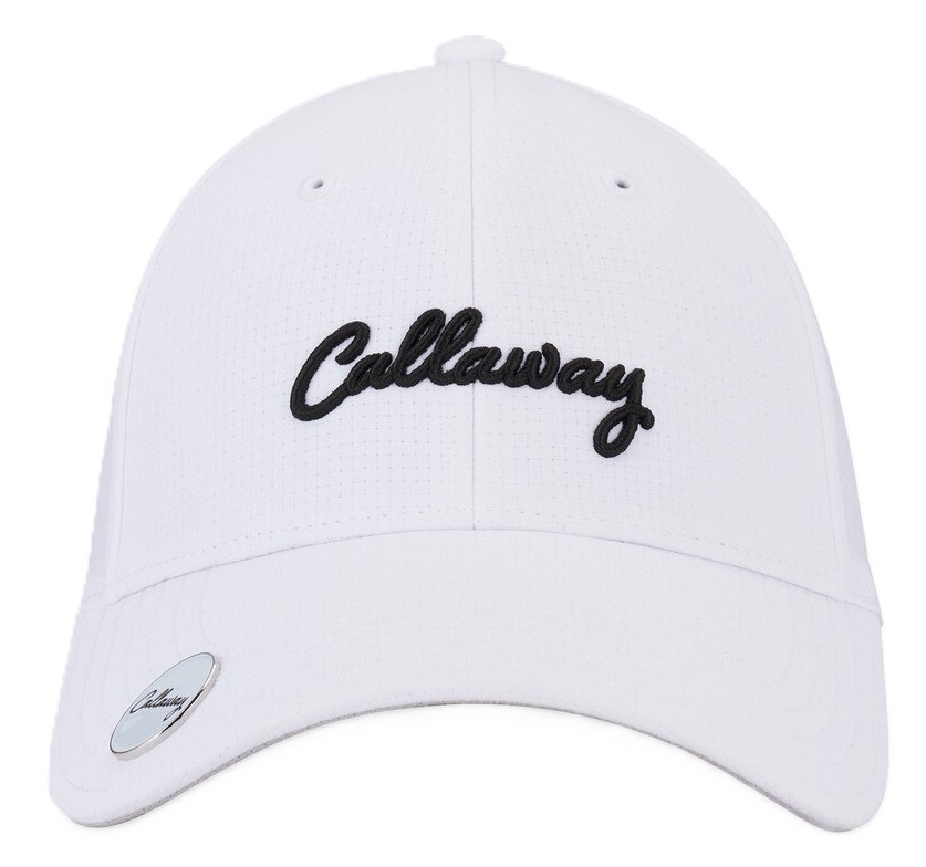 Callaway Stitch Magnet damska czapka z daszkiem, biała