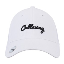 Callaway Stitch Magnet damska czapka z daszkiem, biała