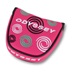 Odyssey Swirl Mallet putter headcover, różowy